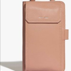 NWOT Pixie Mood Rae Vegan Leather Convertible Crossbody phone wallet 4 x 7